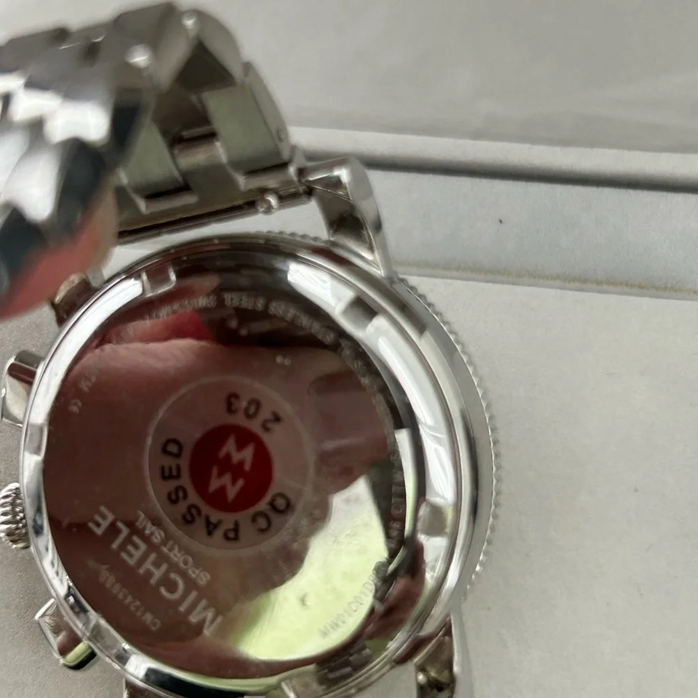 Michele Sport Collection Sport Sail Diamond Watch NIB